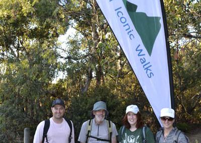 Tasmania hiking team with Tasmanian Iconic Walks 2018