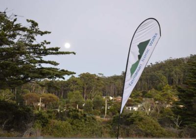 Tasmanian hiking event 2018 start