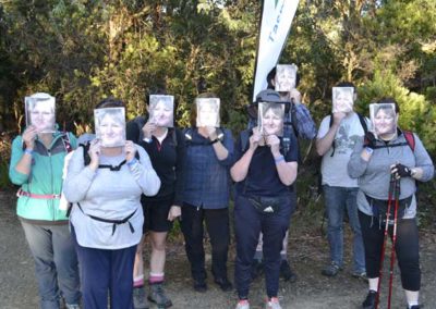 Tasmanian hiking team supporting the Stroke Foundation with Tasmanian Iconic Walks 2018