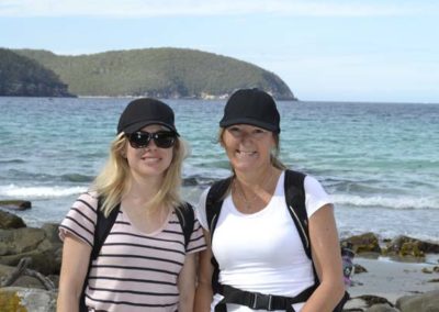 Walks in Tasmania with Tasmanian Iconic Walks happy walkers 2018