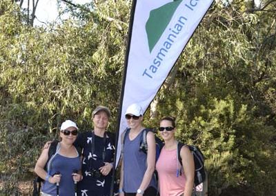 Bushwalking Tasmania hiking event 2019 with Tasmanian Iconic Walks