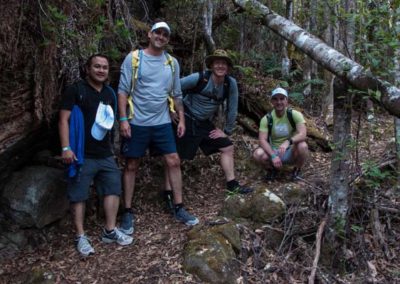 Participants taking a break during Tasmanian Iconic Walks 2019 event