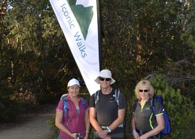 Tasmanian hiking events 2019 start line at Tasmanian Iconic Walks