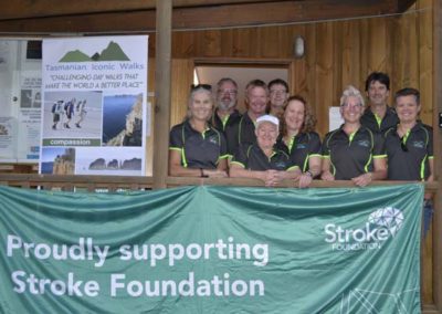 Tasmanian Iconic Walks hike day supporting the Stroke Foundation