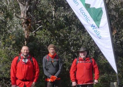 2020 happy participants start line with Tasmanian Iconic Walks