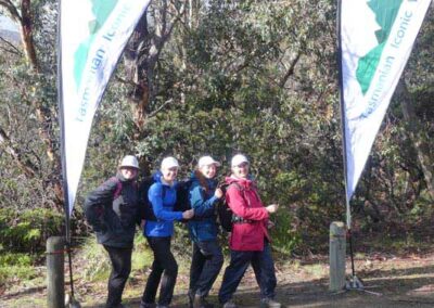 2020 Tasmanian Iconic Walks participants ready to go