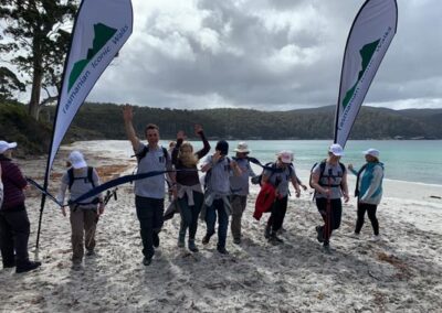 2020 Tasmanian Iconic Walks 2pm services team finish line