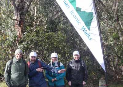 2020 Tasmanian Iconic Walks day walks start line