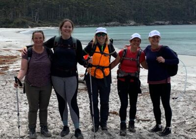 2020 Tasmanian Iconic Walks happy participants tasman peninsula