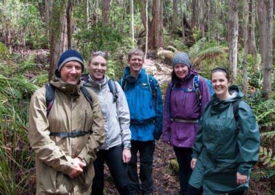 2020 Tasmanian Iconic Walks hiking participants