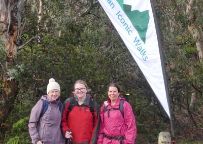 2020 Tasmanian Iconic Walks hiking participants start line