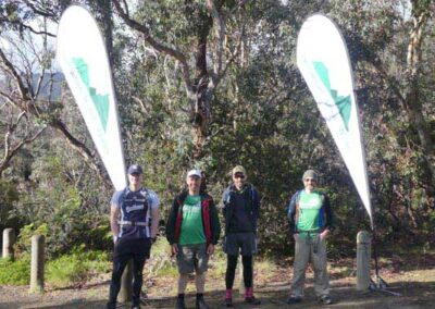 participants start line 2020 Tasmanian Iconic Walks