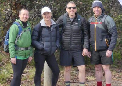 Tasmanian Iconic Walks happy participants 2020