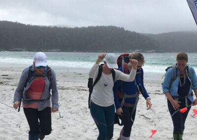 finish line tasmania hikes fortescue bay with tasmanian iconic walks 2021