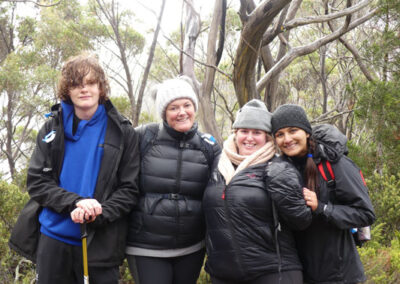 2023 hiking tasmania at mount field national park with tasmanian iconic walks