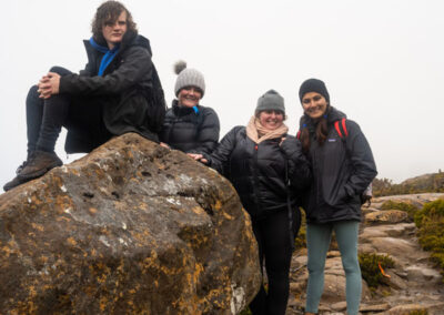 2023 tasmania hike team 2D cardio with tasmanian iconic walks