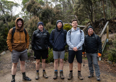 2023 tasmania walks team HY with tasmanian iconic walks