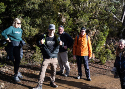 2023 walk tasmania team 2pm with tasmanian iconic walks