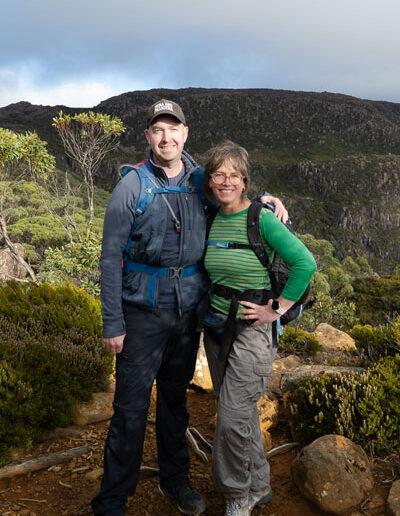 2024 hike tasmania team with tasmanian iconic walks